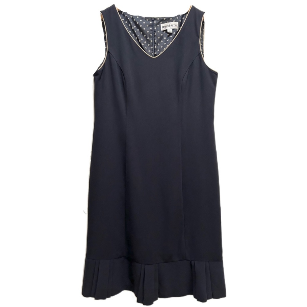Danny & Nicole Sleeveless Dress Blue  Size 10